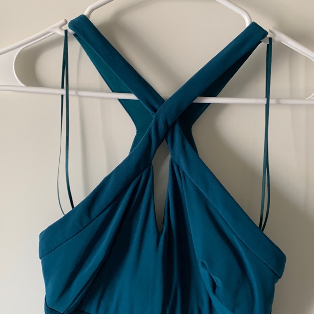 Dark Teal Evening Dress size 1